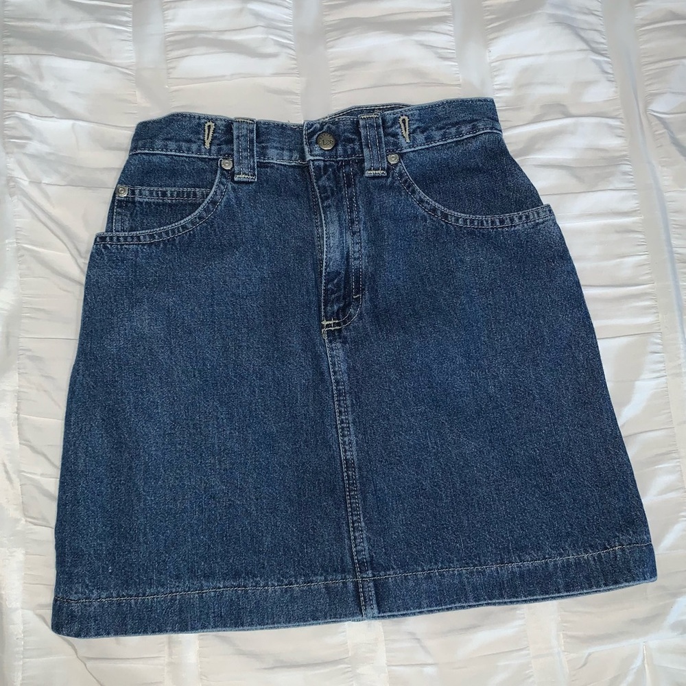 3 for 22! 💎 Lee Denim Skirt Vintage